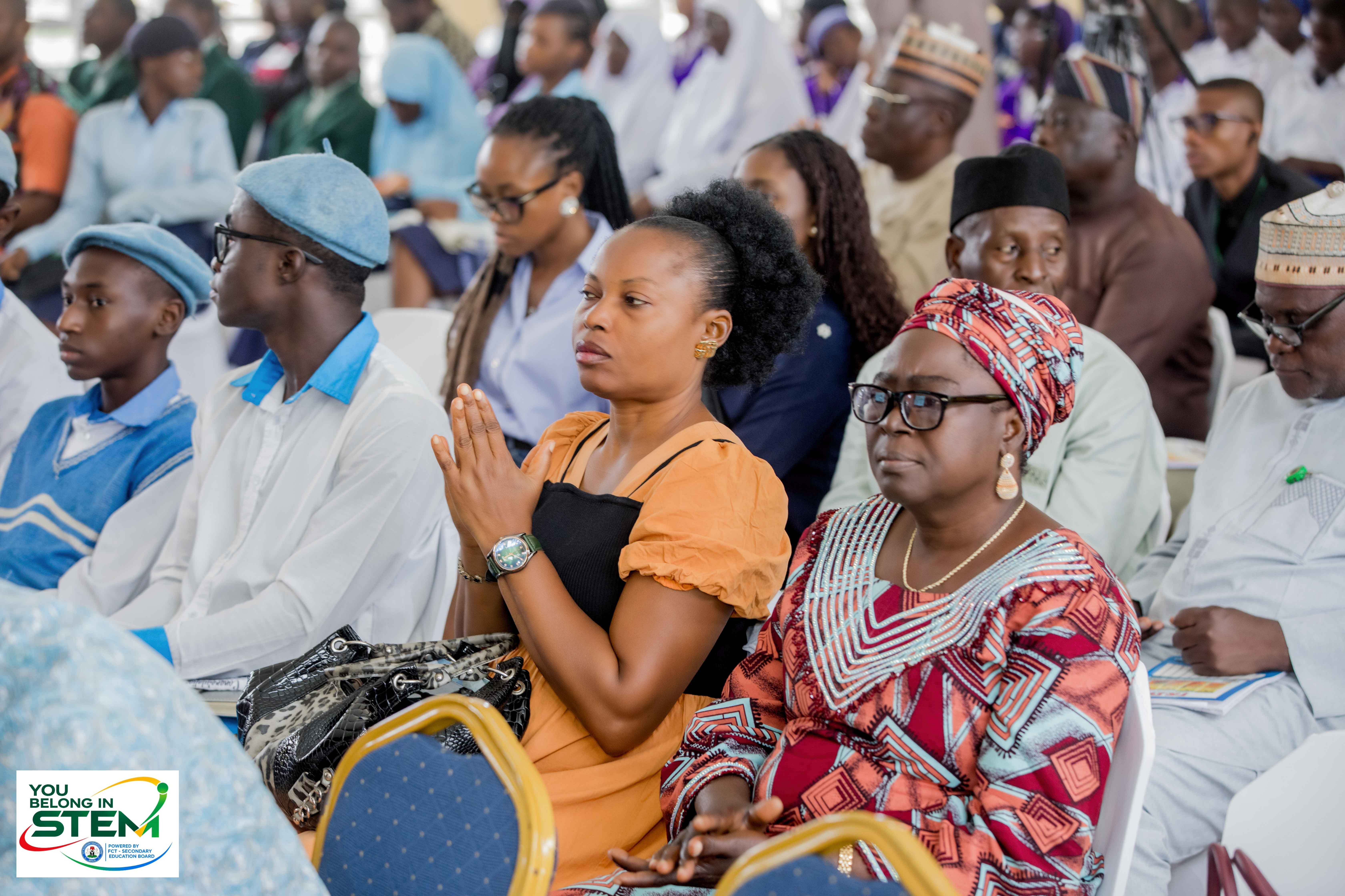 Community audience at the You Belong in STEM FCT Edition launch
