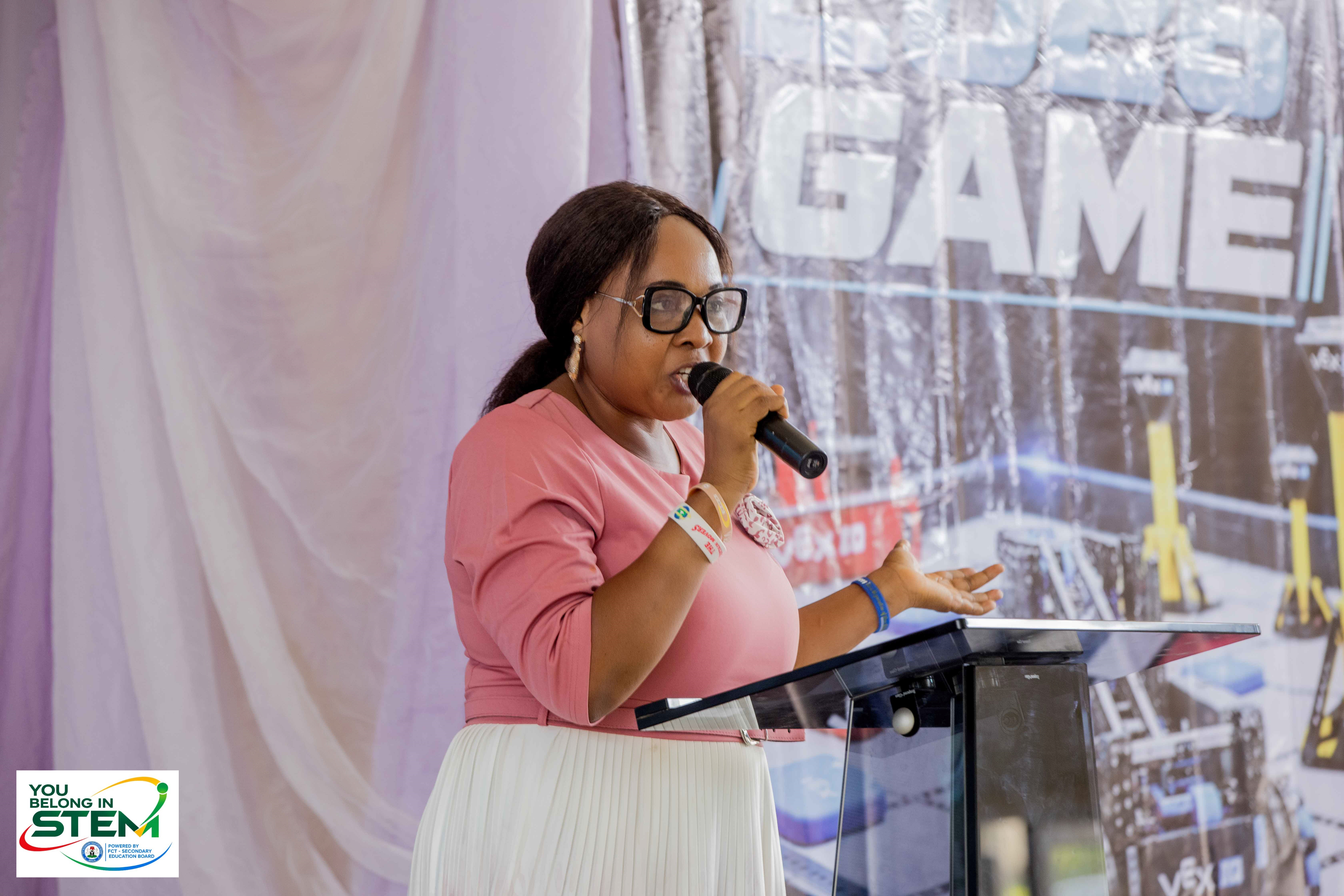 Dr. Grace, representative of the National President of NAPPS, speaking at the event