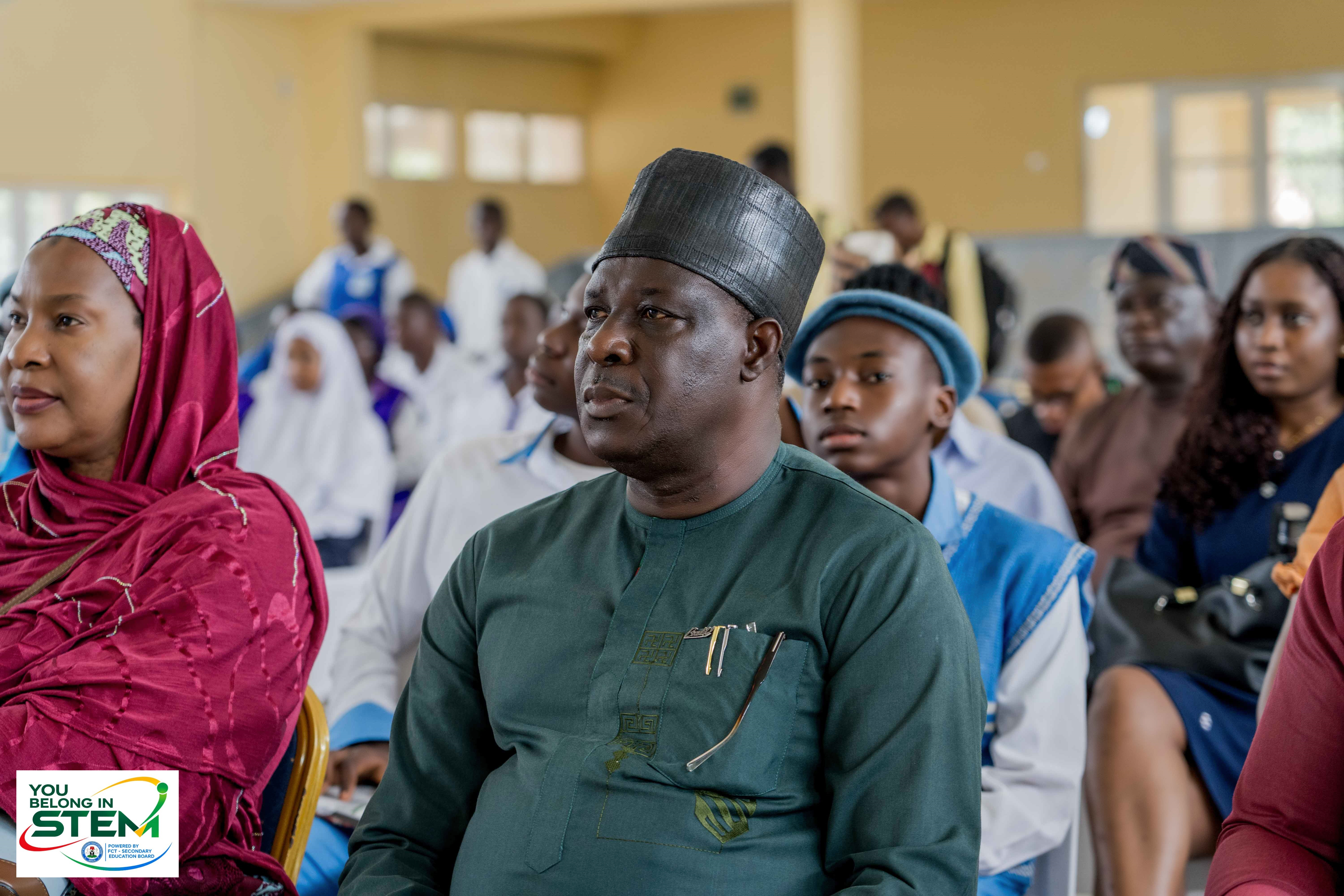Stakeholders attending the You Belong in STEM FCT Edition launch